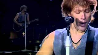 Bon Jovi  Its Hard Letting You Go Live 2010 ProShot [upl. by Odilo902]