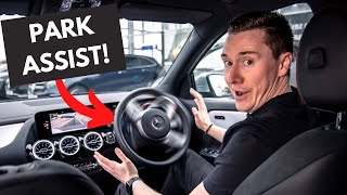 PARK ASSIST in Mercedes EXPLAINED [upl. by Lein]