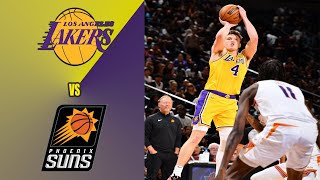 Lakers vs Suns  Pre Season Lakers Highlights [upl. by Erasaec]