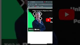 HTML  iFrame Tags  HTML Course 10 viral shorts youtube html trending like [upl. by Rednal]