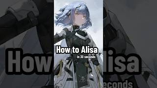 How to use Alisa Echo Punishing Gray Raven punishinggrayravenglobal gachagame pgr kurogame [upl. by Ybhsa]