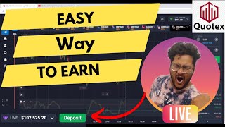 How To Earn 1 lakh Rupees PerDay In Trading  Quotex Trading Strategy  Quotex [upl. by Pantheas]