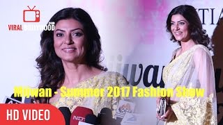 Sushmita Sen At Mijwan  Summer 2017 Fashion Show [upl. by Kemme]