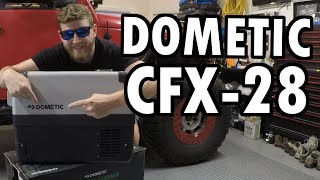 Dometic Fridge Review  CFX 28  Compact Fridge  Jeep JK Mods [upl. by Keviv545]