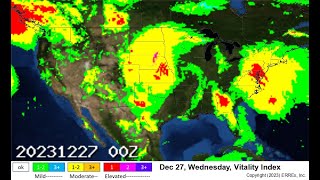 Dec 27 Migraine Weather risk [upl. by Halilad]