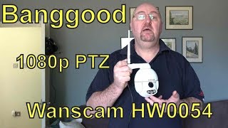 Wanscam HW0054 1080P Mini PTZ Dome IP Camera  Review [upl. by Petit301]