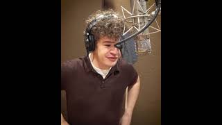 Gaten Matarazzo singing a Sweeney Todd song  gatenmatarazzo sweeneytodd fyp dustinhenderson [upl. by Etterb461]