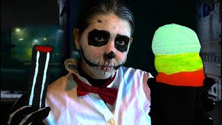 ISCREAM truck Halloween Asmr Roleplay [upl. by Atteuqcaj]