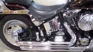 U1459 1992 HARLEYDAVIDSON FLSTF SOFTAIL FAT BOY FOR SALE [upl. by Halet]