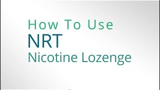 How to use a Nicotine Lozenge [upl. by Haliehs752]