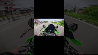 Ninja speed test 😳🫣😰 ytshorts ninja rider speed sportsbike vlog blogger ￼ [upl. by Ntsuj]