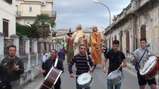 Tropea  Festa I Tri da Cruci 2011  Raduno dei Giganti [upl. by Wieren344]