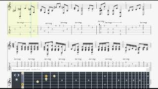 Les parapluies de Cherbourg  GTP fingerstyle guitar tabs [upl. by Hartwell]