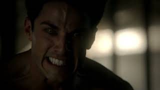 Tyler Lockwood’s WerewolfHybrid Transformations In The Vampire Diaries Part 2 [upl. by Nickolaus]