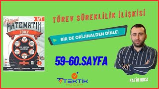 TÃœREV SÃœREKLÄ°LÄ°K Ä°LÄ°ÅKÄ°SÄ°BÄ°RDE ORJÄ°NALDEN DÄ°NLETÃœREV FASÄ°KÃœLÃœ 2024ORÄ°JÄ°NAL YAYINLARI5960SAYFA [upl. by Suoinuj]