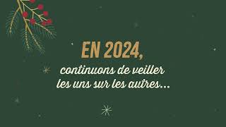 Meilleurs voeux pour 2024 [upl. by Ahtaga]