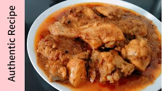 Chicken Qourma recipe by Food amp Fork  korma recipe [upl. by Treharne927]