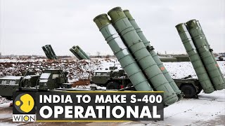 India to make first unit of Russiamade S400 missile defence system operational from April  WION [upl. by Ylrad]