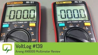 Voltlog 139  Aneng AN8009 Multimeter Review [upl. by Hauser651]