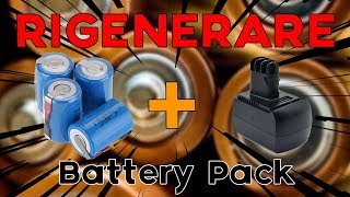 Rigenerare Pacco Batteria 18V per Trapano Avvitatore  Lo Zio [upl. by Lemra]