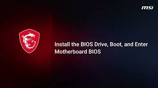 MSI® HOWTO Update BIOS in Click BIOS X Using MFlash [upl. by Lifton]