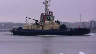 Bogserbåt Svitzer Oden  Göteborgs hamn [upl. by Fidelity984]