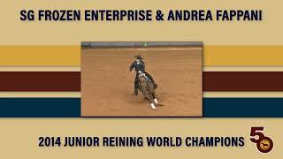 AQHA World Show Memories SG Frozen Enterprise amp Andrea Fappani [upl. by Jonathon764]