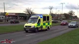 British Ambulances Responding Compilation 1080p 60fps [upl. by Monroy]