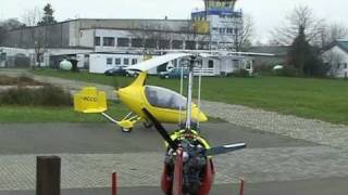 My AutoGyro Calidus  first flight [upl. by Ylerebmik972]