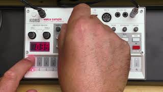 KORG volca sample 2 – Demo by Giaga Robot [upl. by Yelena]