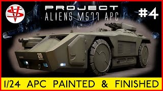 PROJECT ALIENS APC PART 4 ‘124 APC PAINTED amp FINISHED’ [upl. by Chapell]