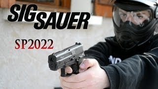 AIRSOFT  Sig Sauer SP 2022 CO2 DEMO [upl. by Dorine]