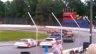 Painesville Speedway Street Stock Feature 73121 [upl. by Einwahr]