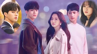 Triangle love 💓  korean drama hindi mix  love alarm ⏰ full story💓 [upl. by Eiramlatsyrc]