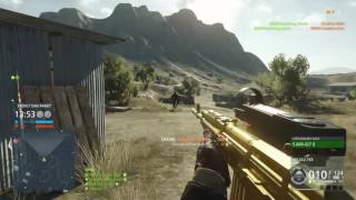 Battlefield Hardline Secret Reload Animation  AKM [upl. by Anelra]