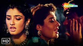 Ankh Mere Yaar Ki Dukhe  Ek Hi Raasta 1993  Ajay Devgan  Raveena Tandon  Sad Hindi Songs [upl. by Lamahj]