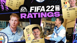 Zina is not faster than me  FIFA22 Ratings  KDB amp FODEN [upl. by Cordier754]