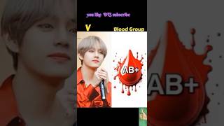 BTSS Blood group btsbtsarmyshortsvjimin7sugayoutubeshorts [upl. by Neicul14]