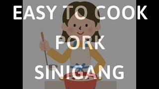 Walang GisaGisa na Sinigang na Baboy sa Gabi [upl. by Rasec]