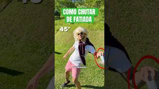 COMO DAR A FATIADA 🔥 futebol fatiada menzinho tutorial bera [upl. by Mulderig]