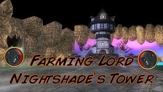 Wizard101 Farming Lord Nightshades Tower  Halloween Item Drops [upl. by Hanshaw]