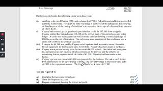 2014 suspense account Leaving cert accounting [upl. by Tillo370]