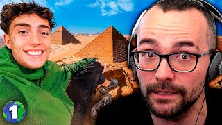 REACCIÓN a la VUELTA al MUNDO de PLEX 🌎 PIRÁMIDES de EGIPTO 🇪🇬 Xokas [upl. by Nuarb]