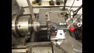 Axelson Lathe production attachments for screws [upl. by Atinuhs]