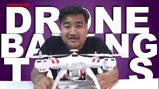 Unboxing amp Review Drone Bayangtoys X16 GPS  Indonesia [upl. by Pammy]