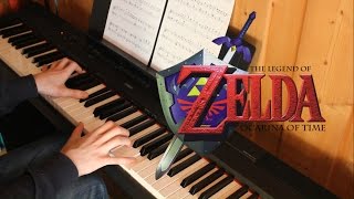 Zeldas Lullaby Easy  The Legend of Zelda Ocarina of Time Piano Cover Sheet Music amp Midi [upl. by Eeimaj]