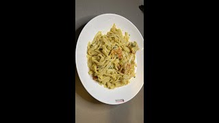 CREAMY GARLIC PRAWN PASTA [upl. by Alethia]