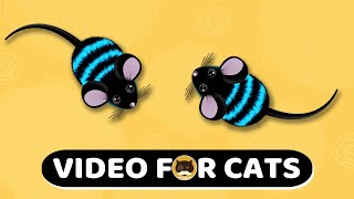 CAT GAMES  Mouse Mice Video For Cats  CAT amp DOG TV  1 Hour [upl. by Nojed829]