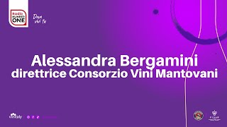 Vinitaly 2023  Alessandra Bergamini direttrice Consorzio Vini Mantovani [upl. by Ioyal]