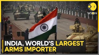 India tops global arms imports Russia remains Indias top arms supplier  India News  WION [upl. by Anibur588]